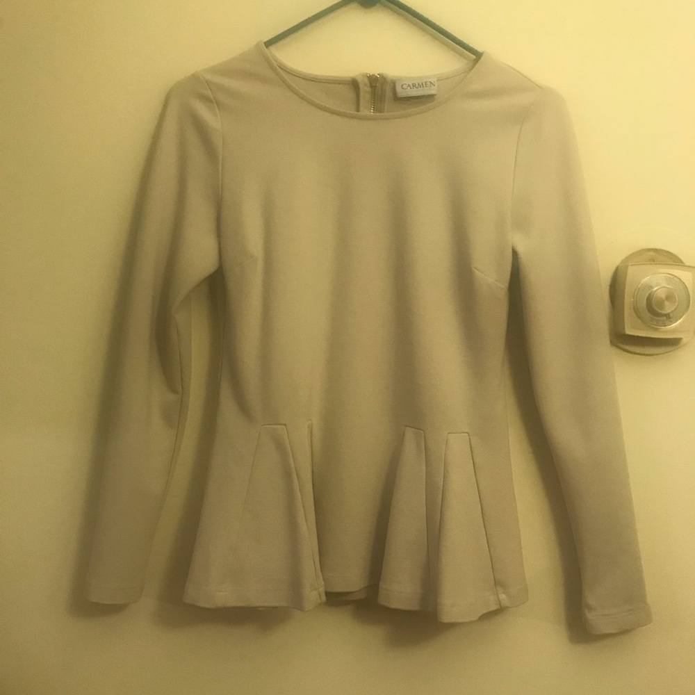 Pleased cream color shirt